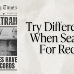 Try Different Sites When Searching For Records