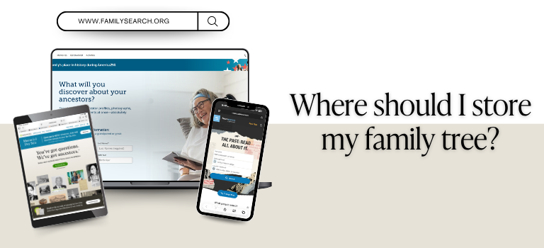 Where Should I Store My Family Tree?